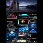 HOTWAV CYBER 13，IP68/IP69K 耐用手機，8GB+128GB，10800mAh，6.6 吋 Android 14.0 Unisoc T606 八核心，網路：4G，NFC，OTG