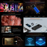 HOTWAV CYBER 13，IP68/IP69K 耐用手機，8GB+128GB，10800mAh，6.6 吋 Android 14.0 Unisoc T606 八核心，網路：4G，NFC，OTG