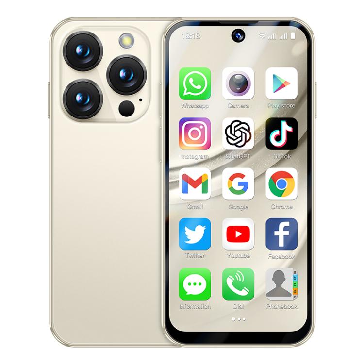 SOYES XS19 Pro，4GB+64GB，3.8 吋 Android 12.0 MTK6762 四核心，網路：4G，雙卡雙待，GPS，OTG，支援 Google Play 商店，4GB+64GB