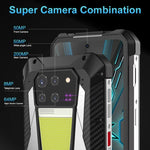 Unihertz Tank 3 / 8849，16GB+512GB，200MP 相機，夜視，23800mAh 電池，6.79 吋 Android 13 Dimensity 8200 八核心，網路：5G，無雷射測距儀的 Tank 3