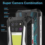 Unihertz Tank 3 / 8849，16GB+512GB，200MP 相機，夜視，23800mAh 電池，6.79 吋 Android 13 Dimensity 8200 八核心，網路：5G，無雷射測距儀的 Tank 3