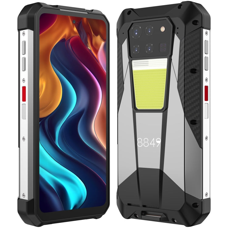 Unihertz Tank 3 / 8849，16GB+512GB，200MP 相機，夜視，23800mAh 電池，6.79 吋 Android 13 Dimensity 8200 八核心，網路：5G，無雷射測距儀的 Tank 3