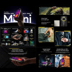 Ulefone Armor Mini 20T Pro，熱成像，8GB+256GB，IP68/IP69K 耐用手機，4.7 吋 Android 14 聯發科 Dimensity 6300 5G 八核心，網路：5G，NFC，OTG，Armor Mini 20T Pro