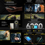 Ulefone Armor Mini 20 Pro，8GB+256GB，IP68/IP69K 耐用手機，4.7 吋 Android 14 聯發科 Dimensity 6300 5G 八核心，網路：5G，NFC，OTG，Armor Mini 20 Pro