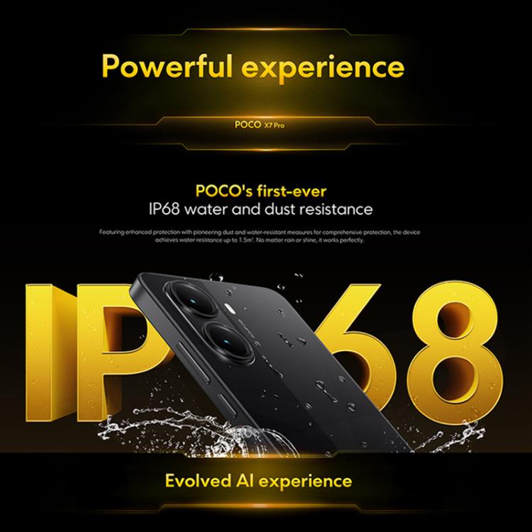 小米 POCO X7 Pro 5G 全球版，12GB+512GB，螢幕指紋，6.67 吋 小米 HyperOS 2 MediaTek 天璣 8400-Ultra 八核心，NFC，網路：5G，12GB+512GB