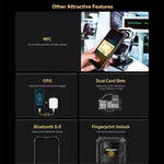 Oukitel WP23 Plus 防護型手機，8GB+256GB，6.52 吋 Android 14.0 Unisoc T606 八核心，NFC，OTG，網絡：4G，WP23 Plus 8GB+256GB