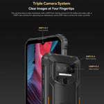 Oukitel WP23 Plus 防護型手機，8GB+256GB，6.52 吋 Android 14.0 Unisoc T606 八核心，NFC，OTG，網絡：4G，WP23 Plus 8GB+256GB