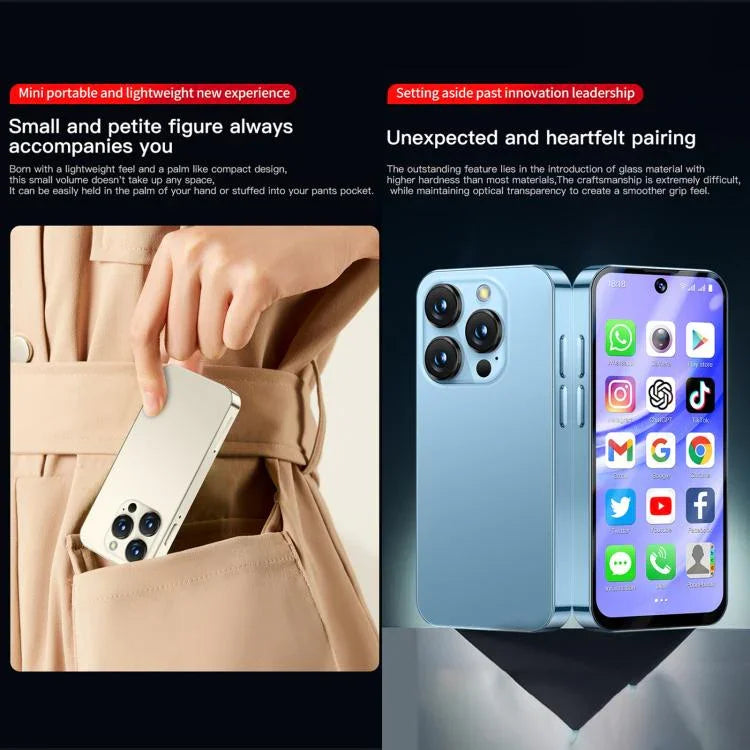 SOYES XS19 Pro，6GB+128GB，3.8 吋 Android 12.0 MTK6762 四核心，網絡：4G，雙 SIM，GPS，OTG，支援 Google Play 商店，6GB+128GB