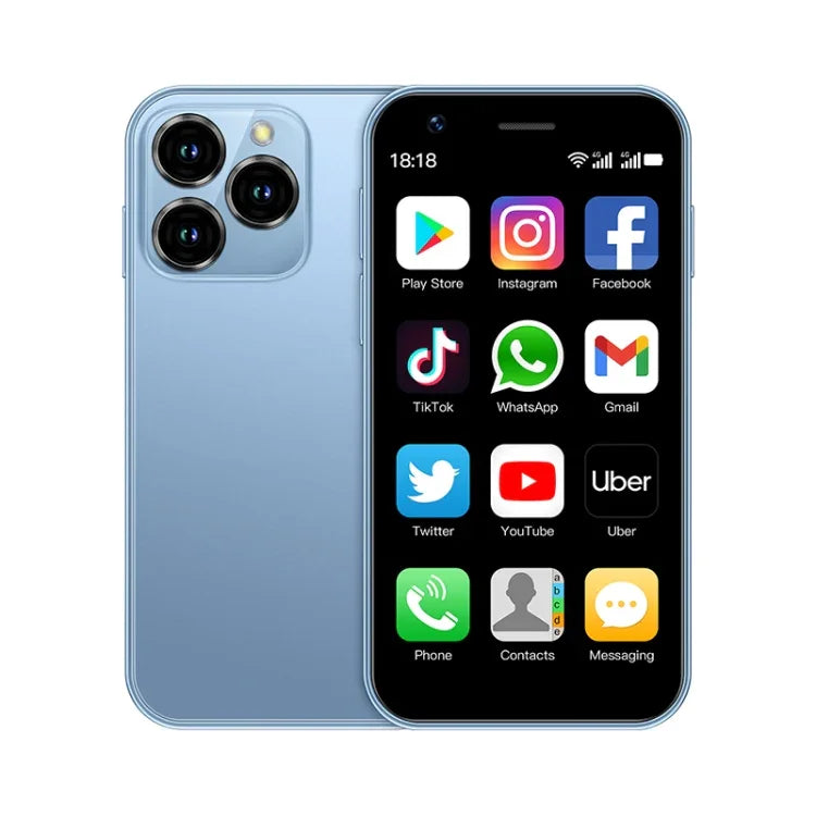 SOYES XS16，2GB+16GB，3.0 吋 Android 10.0 MTK6737 四核心，藍牙，WiFi，網路：4G，雙 SIM，支援 Google Play 商店，2GB+16GB