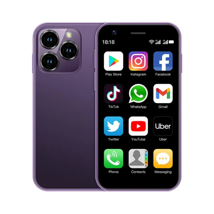 SOYES XS16，2GB+16GB，3.0 吋 Android 10.0 MTK6737 四核心，藍牙，WiFi，網路：4G，雙 SIM，支援 Google Play 商店，2GB+16GB