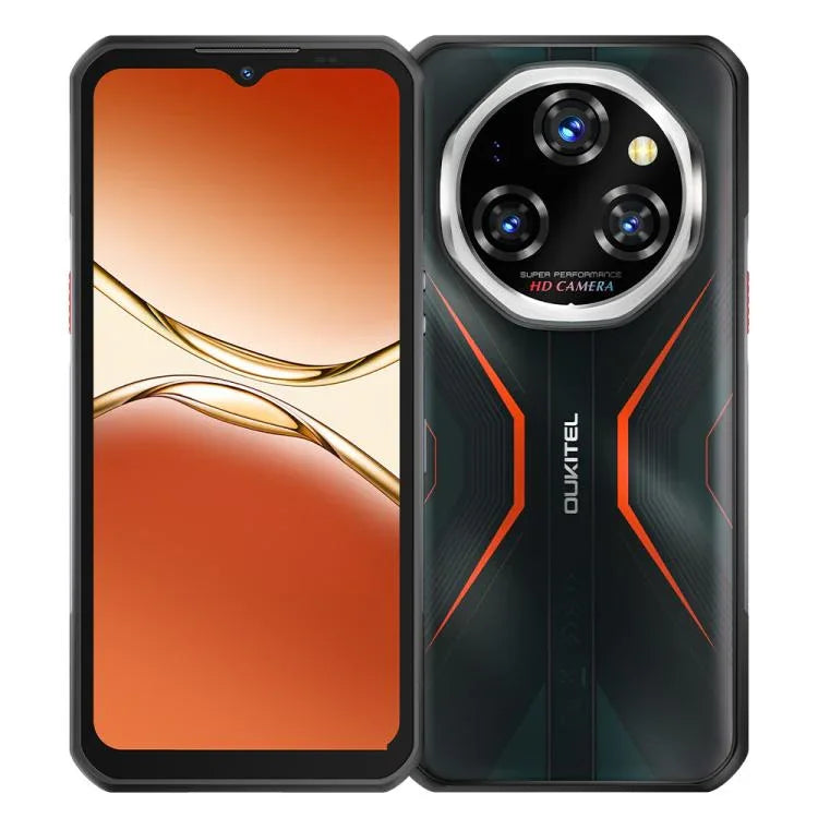 Oukitel WP55 Pro 5G 三防手機，16GB+512GB，108MP 相機，指紋識別，6.6 吋 Android 15 MediaTek Dimensity 7025 八核心，NFC，OTG，網絡：5G，WP55 Pro