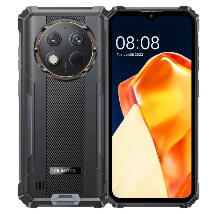 Oukitel G1 耐用手機，6GB+256GB，指紋識別，6.52 吋 Android 14 T606 八核心，NFC，OTG，網路：4G