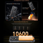 Oukitel G1 耐用手機，6GB+256GB，指紋識別，6.52 吋 Android 14 T606 八核心，NFC，OTG，網路：4G