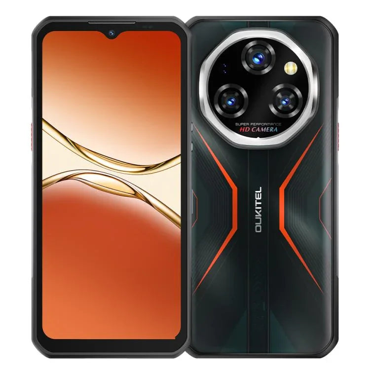 Oukitel WP55 5G 三防手機，12GB+256GB，108MP 相機，指紋識別，6.6 吋 MediaTek Dimensity 7025 八核心，NFC，OTG，網絡：5G，WP55