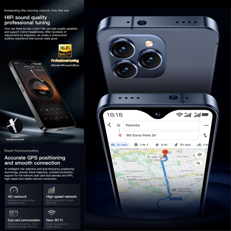 SOYES SOYES F9 Max，4GB+64GB，4.3 吋 Android 12 MTK6762 八核心，網路：4G，OTG，雙卡雙待，4GB+64GB