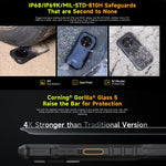 Ulefone Armor X32 三防手機，8GB+256GB，夜視，5.65 吋 Android 14 MediaTek Helio G91 八核心，網絡：4G，NFC，OTG