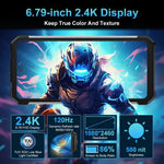 Unihertz 8849 Tank 2 Pro 夜視投影堅固型手機，12GB+256GB，6.79 吋 Android 14 MTK6789 八核心，網路：4G