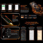 Blackview Oscal Marine 2，4GB+64GB，6.56 吋 Android 15 Unisoc UMS9230E T615 八核心，網路：4G，OTG，NFC，4GB+64GB