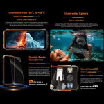 Blackview Oscal Marine 2，4GB+64GB，6.56 吋 Android 15 Unisoc UMS9230E T615 八核心，網路：4G，OTG，NFC，4GB+64GB