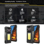 Ulefone Armor 30，12GB+512GB，夜視，IP68/IP69K 耐用手機，6.95 吋 Android 15 MediaTek Helio G100 八核心，網路：4G，NFC，OTG，Armor 30