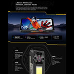 Ulefone Armor 30，12GB+512GB，夜視，IP68/IP69K 耐用手機，6.95 吋 Android 15 MediaTek Helio G100 八核心，網路：4G，NFC，OTG，Armor 30