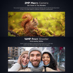 Ulefone Armor X16，6GB+128GB，夜視，IP68/IP69K 耐用手機，6.56 吋 Android 15 MediaTek Helio G91 八核心，網路：4G，NFC，OTG，Armor X16，6GB+128GB