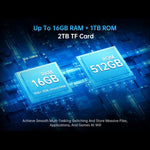 Unihertz Tank 4 Pro 投影機耐用手機，16GB+512GB，夜視，6.73 吋 Android 13 天璣 8300 八核心，網路：5G，NFC，16GB+512GB