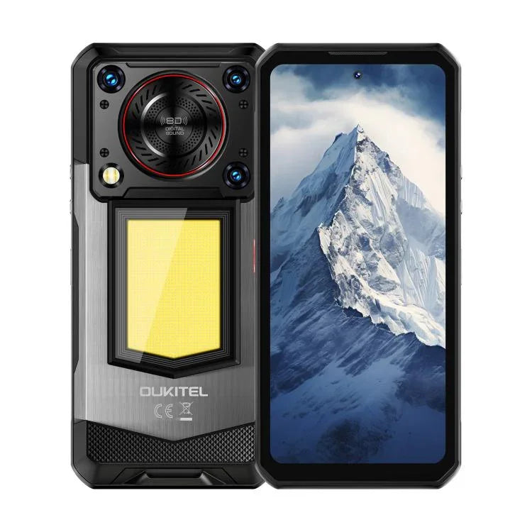 Oukitel WP56 耐用手機，12GB+512GB，108MP 相機，指紋識別，6.8 吋 Android 15 MTK Dimensity 7050 八核心，NFC，OTG，網路：5G