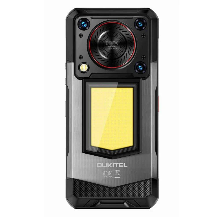 Oukitel WP56 耐用手機，12GB+512GB，108MP 相機，指紋識別，6.8 吋 Android 15 MTK Dimensity 7050 八核心，NFC，OTG，網路：5G