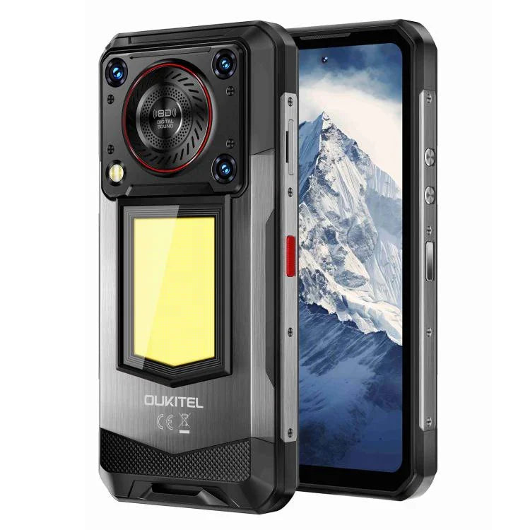 Oukitel WP56 耐用手機，12GB+512GB，108MP 相機，指紋識別，6.8 吋 Android 15 MTK Dimensity 7050 八核心，NFC，OTG，網路：5G