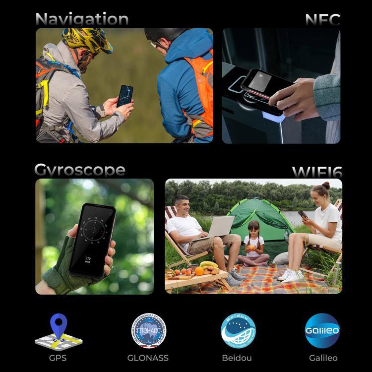 Oukitel WP56 耐用手機，12GB+512GB，108MP 相機，指紋識別，6.8 吋 Android 15 MTK Dimensity 7050 八核心，NFC，OTG，網路：5G