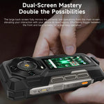 Ulefone Armor 33 Pro 耐用手機，16GB+512GB，夜視，6.95 吋 + 3.4 吋 雙螢幕 Android 14 MediaTek Dimensity 7300X 八核心，網路：5G，OTG，NFC，Armor 33 Pro