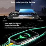 Ulefone Armor 33 Pro 耐用手機，16GB+512GB，夜視，6.95 吋 + 3.4 吋 雙螢幕 Android 14 MediaTek Dimensity 7300X 八核心，網路：5G，OTG，NFC，Armor 33 Pro