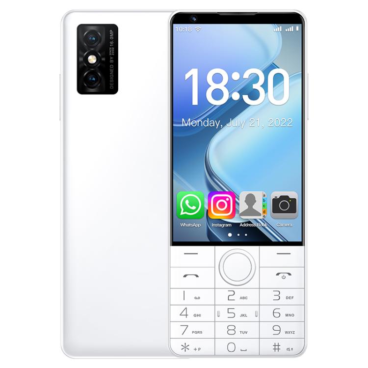 DOOV R70 按鍵手機，6GB+128GB，4 吋 Android 13 聯發科 MT6762 八核心，網路：4G，支援 Google 商店，有相機，有相機
