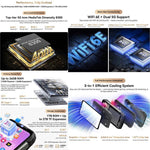 Blackview XPLORE 2，12GB+256GB，6.73 吋 Android 15 Dimensity 8300 MT6897 八核心，網路：5G，OTG，NFC，XPLORE 2，12GB+256GB