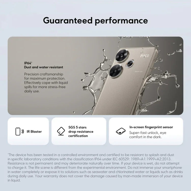 小米 POCO F6 全球版，12GB+512GB，螢幕指紋，6.67 吋 小米 HyperOS Snapdragon 8s Gen 3 八核心 3.0GHz，NFC，網路：5G，12GB+512GB