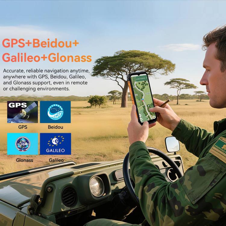 Blackview FORT 1，6GB+256GB，6.56 吋 Android 15 Unisoc UMS9230E T615 八核心，網路：4G，OTG，NFC，6GB+256GB