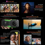 Blackview FORT 1，4GB+128GB，6.56 吋 Android 15 Unisoc UMS9230E T615 八核心，網路：4G，OTG，NFC，4GB+128GB