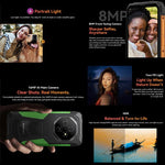 Blackview FORT 1，4GB+128GB，6.56 吋 Android 15 Unisoc UMS9230E T615 八核心，網路：4G，OTG，NFC，4GB+128GB