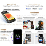 Blackview XPLORE 2 投影機，12GB+256GB，6.73 吋 Android 15 Dimensity 8300 MT6897 八核心，網絡：5G，OTG，NFC，XPLORE 2 投影機，12GB+256GB