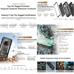 Blackview XPLORE 2 投影機，12GB+256GB，6.73 吋 Android 15 Dimensity 8300 MT6897 八核心，網絡：5G，OTG，NFC，XPLORE 2 投影機，12GB+256GB