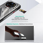 Oukitel WP62 耐用手機，16GB+512GB，108MP 相機，指紋辨識，6.6 吋 Android 15 MediaTek Dimensity 7025 八核心，NFC，OTG，網絡：5G，16GB+512GB