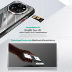 Oukitel WP62 耐用手機，12GB+512GB，108MP 相機，指紋辨識，6.6 吋 Android 15 MediaTek Dimensity 7025 八核心，NFC，OTG，網絡：5G，12GB+512GB
