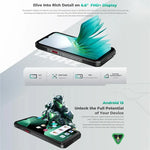 Oukitel WP62 耐用手機，12GB+512GB，108MP 相機，指紋辨識，6.6 吋 Android 15 MediaTek Dimensity 7025 八核心，NFC，OTG，網絡：5G，12GB+512GB