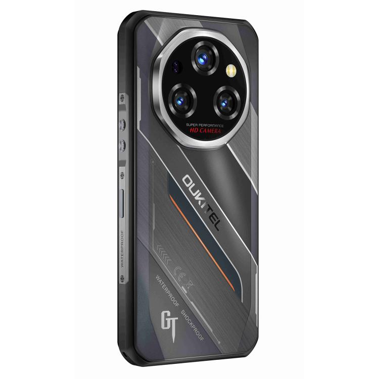Oukitel WP62 耐用手機，8GB+256GB，108MP 相機，指紋辨識，6.6 吋 Android 15 MediaTek Dimensity 7025 八核心，NFC，OTG，網絡：5G，8GB+256GB