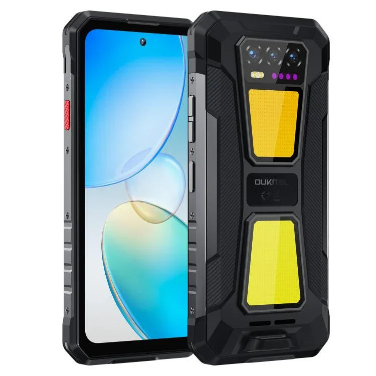 Oukitel WP58 Pro 堅固型手機，8GB+512GB，側邊指紋識別，6.7 吋 Android 15 UMS9621S 八核心，NFC，OTG，網絡：5G，8GB+512GB