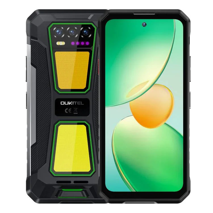 Oukitel WP58 Pro 堅固型手機，8GB+512GB，側邊指紋識別，6.7 吋 Android 15 UMS9621S 八核心，NFC，OTG，網絡：5G，8GB+512GB
