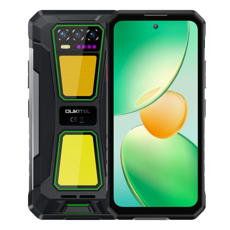 Oukitel WP58 Pro 耐用手機，8GB+256GB，側邊指紋辨識，6.7 吋 Android 15 UMS9621S 八核心，NFC，OTG，網路：5G，8GB+256GB