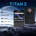 Unihertz Titan 2 QWERTY 實體鍵盤手機，12GB+512GB，指紋辨識，4.5 吋 + 2 吋 Android 15 Dimensity 7300 5G 八核心，網路：5G，NFC，OTG