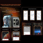 Blackview XPLORE 1，12GB+256GB，6.78 吋 Android 15 天璣 7050 MT8791V/HZA 八核心，網絡：5G，OTG，NFC，XPLORE 1 12GB+256GB